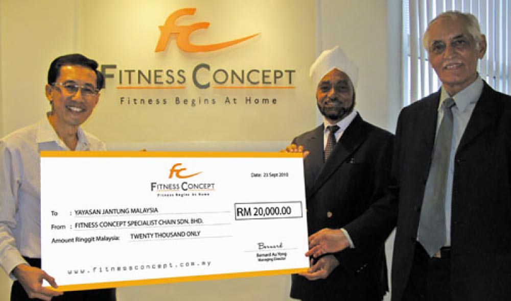Fitness Concept Donation Drive