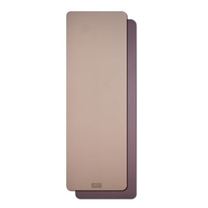 FC TPE YOGA MAT (GREY / DARK BURGUNDY)
