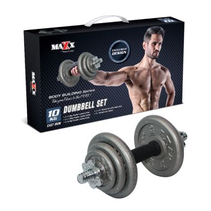10kg Maxx Dumbbell Set