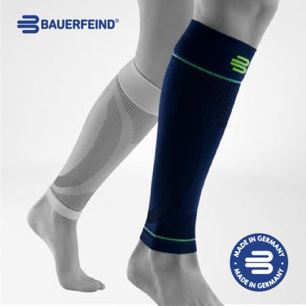 BAUERFEIND COMPRESSION SLEEVES LOWER LEG NAVY S SIZE 