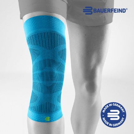 BAUERFEIND COMPRESSION KNEE SUPPORT BLACK S SIZE