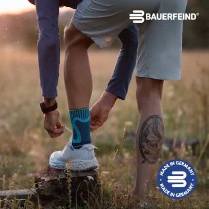 BAUERFEIND SPORTS ACHILLES SUPPORT BLACK S SIZE