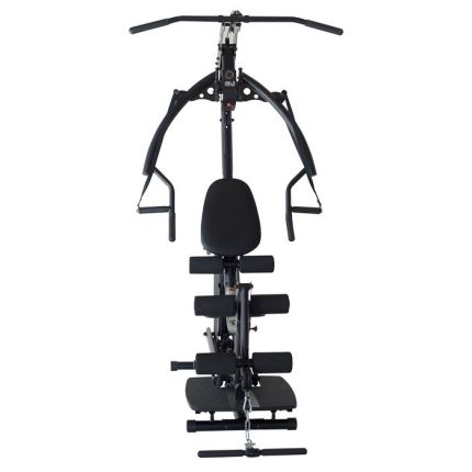 INSPIRE BODY LIFT MULTI GYM MATTE BLACK PROMO PACKAGE [GYM STATION + INTERLOCK RUBBER TILES] - [ READY STOCK ]