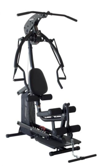 INSPIRE BODY LIFT MULTI GYM MATTE BLACK PROMO PACKAGE [GYM STATION + INTERLOCK RUBBER TILES] - [ READY STOCK ]