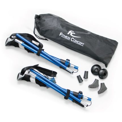 FC Foldable Hiking Pole (Blue) - PAIR