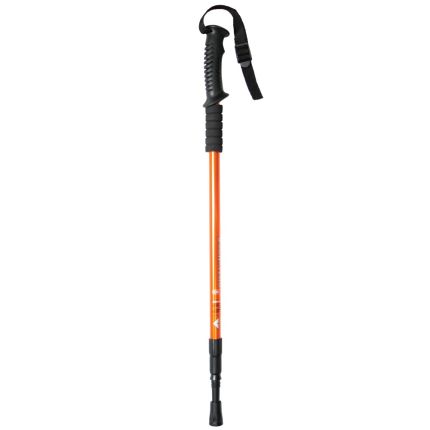 FC Adjustable Hiking Pole with Straight Handle (Orange)
