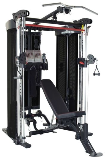 Inspire Fitness FT2 Functional Trainer with Bench &amp; Leg Extension