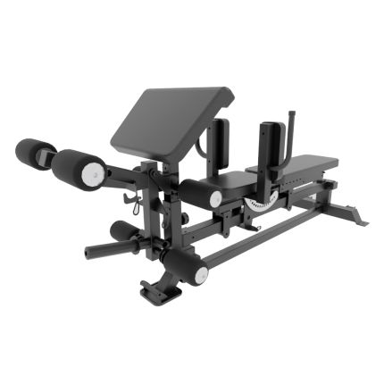 FORCE USA C10 ALL-IN-1 TRAINER WITH SLIDING BENCH PACKAGE [GYM STATION + BENCH + GUNNER BAR + INTERLOCK RUBBER TILES] - [READY STOCK]