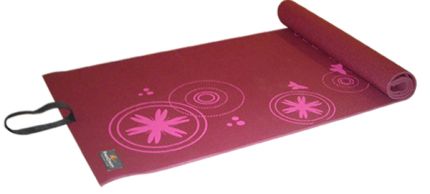 FC Yoga Mat 1/4&quot; (Light Plum) Butterfly