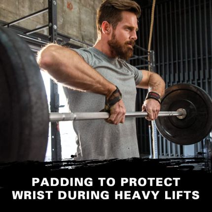 HARBINGER PADDED COTTON LIFTING STRAPS [CAMO]