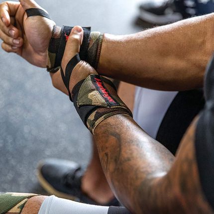 HARBINGER CAMO WRIST WRAPS 