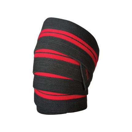 HARBINGER RED LINE KNEE WRAPS [BLACK]