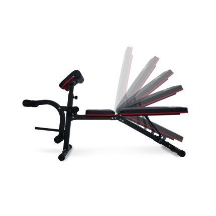 MAXX FITNESS FID BENCH W/ARM PAD & LEG DEVELOPER
