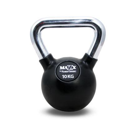 MAXX RUBBERIZED 10KG KETTLEBELL