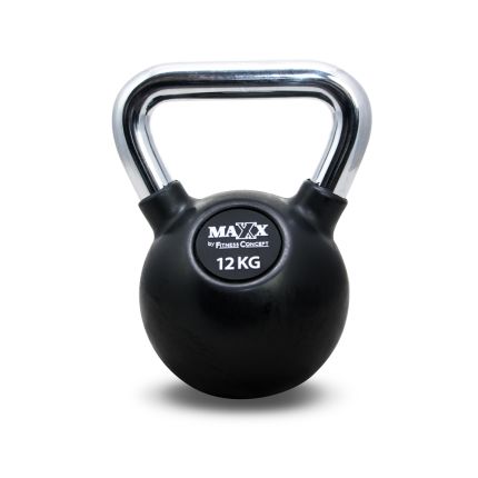 MAXX RUBBERIZED 12KG KETTLEBELL