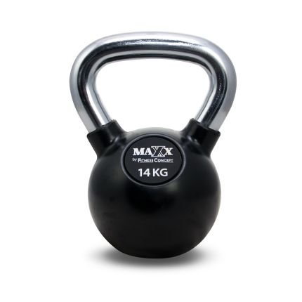 MAXX RUBBERIZED 14KG KETTLEBELL