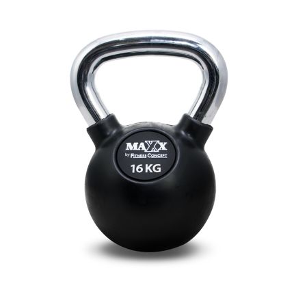 MAXX RUBBERIZED 16KG KETTLEBELL