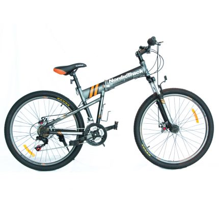 Nordictrack Folding Bike 26&quot;-Grey 