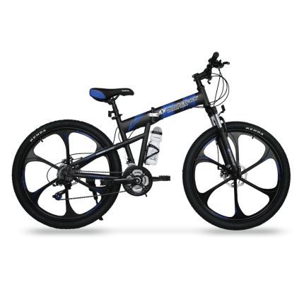 NORDICTRACK FOLDING BIKE 26&quot; MAG ALLOY WHEEL [BLUE]