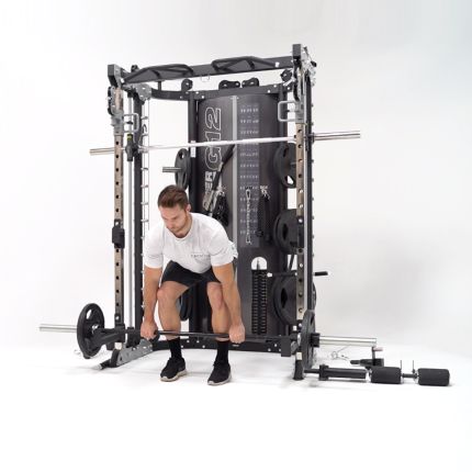 FORCE USA G12 FUNCTIONAL TRAINER PROMO PACKAGE [GYM STATION + INTERLOCK RUBBER TILES]