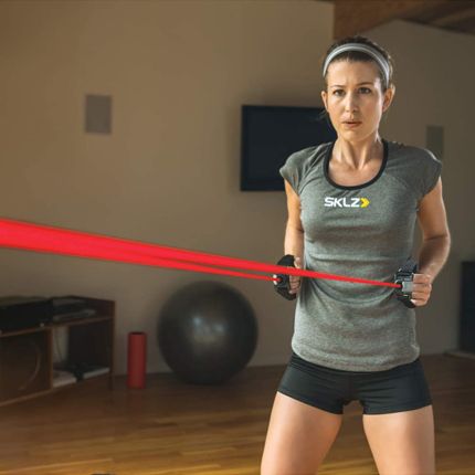 SKLZ RESISTANCE CABLE SET 20LB [MEDIUM]