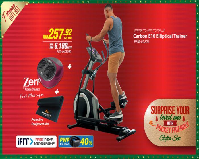Proform bike and elliptical combo on sale