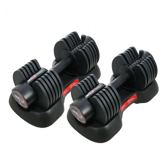 MAXX 20KG ADJUSTABLE DUMBELL 1 PAIR Fitness Concept