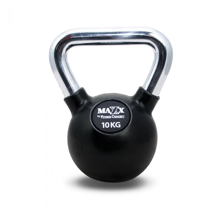 MAXX RUBBERIZED 10KG KETTLEBELL Fitness Concept