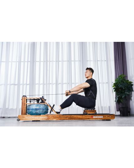 MBH-FITNESS RM03 WATER ROWER [RUBBERWOOD][DISPLAY UNIT]