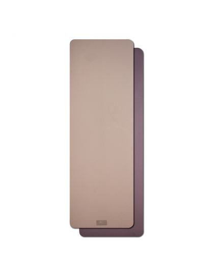 FC TPE YOGA MAT (GREY / DARK BURGUNDY)