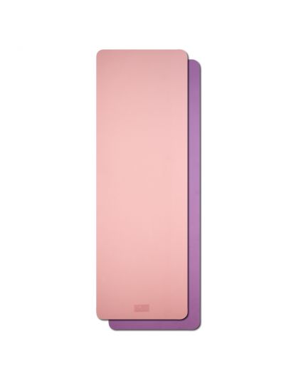 FC TPE YOGA MAT (PINK/DARK PURPLE)