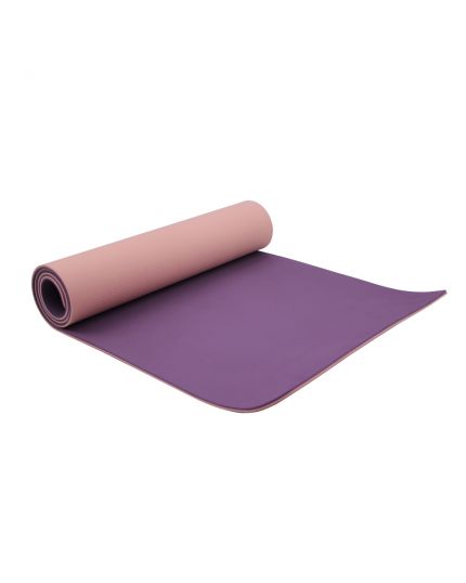 FC TPE YOGA MAT (PINK/DARK PURPLE)