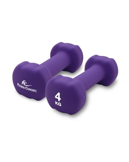 NEOPRENE DUMBBELL 4KG [PAIR]