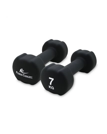 NEOPRENE DUMBBELL 7KG [PAIR]