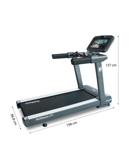 ADVANTEK RUNTECH CTi COMMERCIAL TREADMILL W/ TFT 