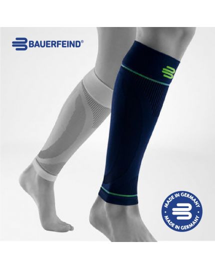 BAUERFEIND COMPRESSION SLEEVES LOWER LEG NAVY S SIZE 