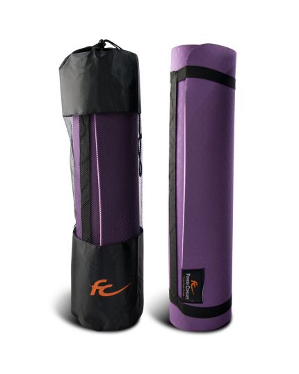 FC 8MM TPE YOGA MAT WITH MESH BAG - PINK