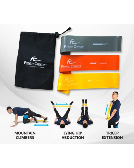 500MM MINI  BAND 3PCS SET WITH CARRYING BAG