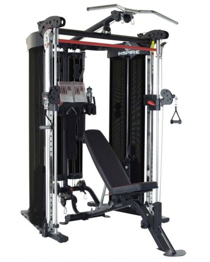 Inspire Fitness FT2 Functional Trainer with Bench &amp; Leg Extension