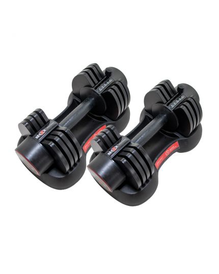 MAXX 12.5KG ADJUSTABLE DUMBELL [1 PAIR]