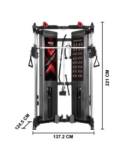 MAXX FOLDING FUNCTIONAL SMITH TRAINER 60