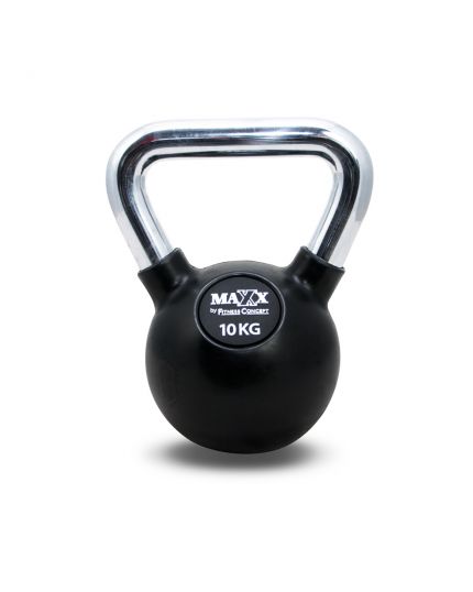 MAXX RUBBERIZED 10KG KETTLEBELL