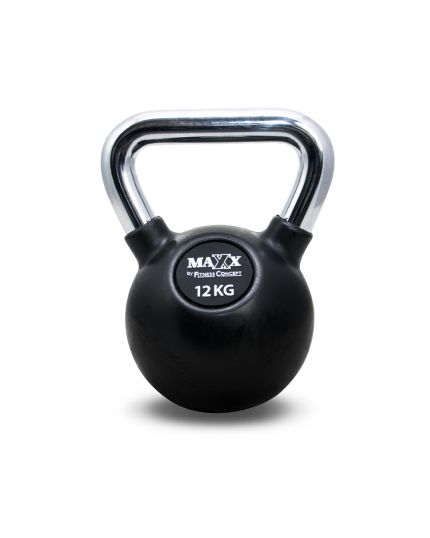 MAXX RUBBERIZED 12KG KETTLEBELL