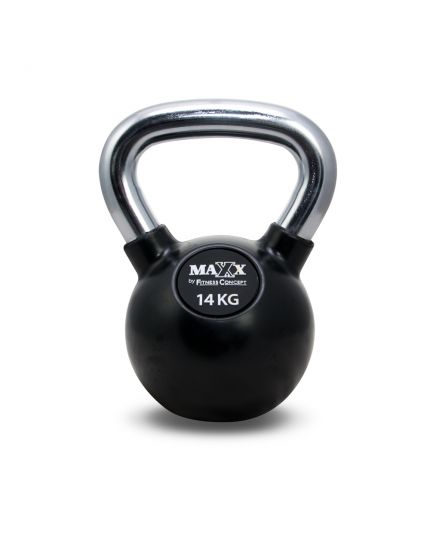 MAXX RUBBERIZED 14KG KETTLEBELL