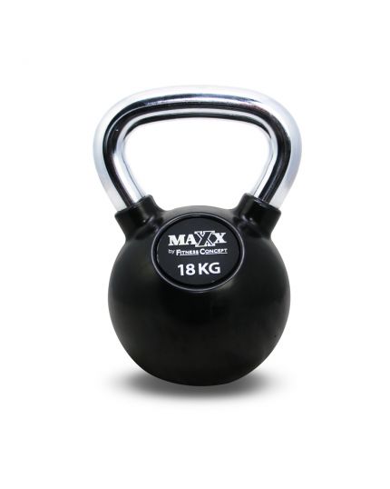 MAXX RUBBERIZED 18KG KETTLEBELL