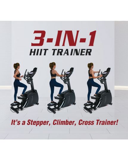 SOLE 3 IN 1 HIIT TRAINER (STEPPER+CLIMBER+CROSSTRAINER)