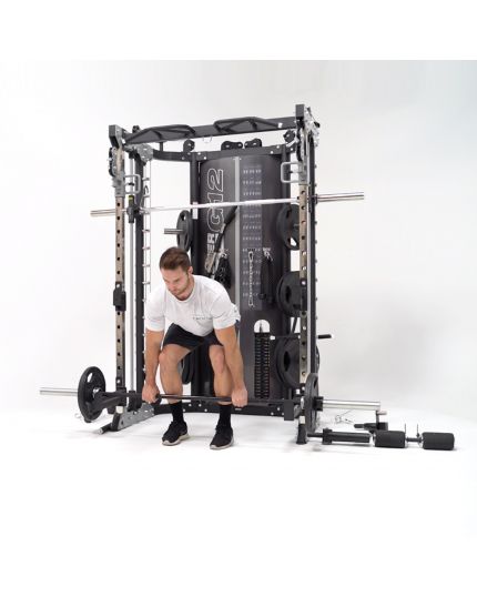 FORCE USA G12 FUNCTIONAL TRAINER PROMO PACKAGE [GYM STATION + INTERLOCK RUBBER TILES]