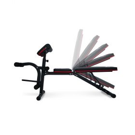 MAXX FITNESS FID BENCH W/ARM PAD & LEG DEVELOPER
