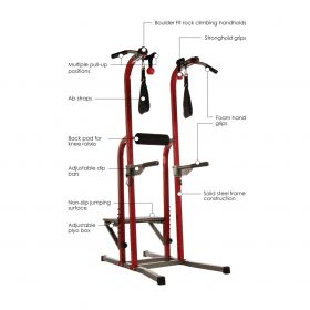 Maxx Fortress Power Tower with Plyo Box