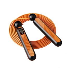 FC Digital Jump Rope (Black/Orange) - Smart Jump Rope for Tracking ...
